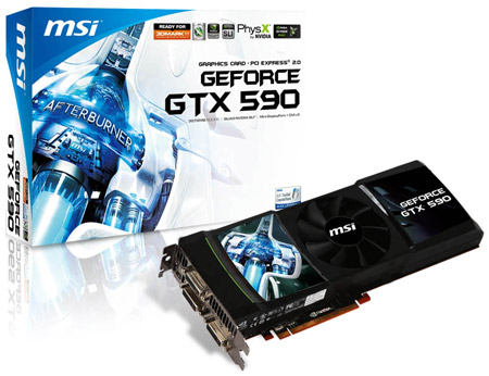 Видеокарта MSI N590GTX