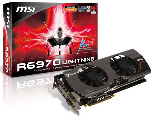 Видеокарта MSI R6970 Lightning