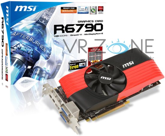 Видеокарта MSI Radeon HD 6790