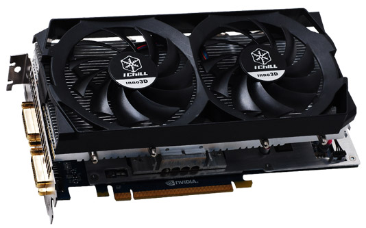 Видеокарта Inno3D iChill GTX 550 Ti Herculez