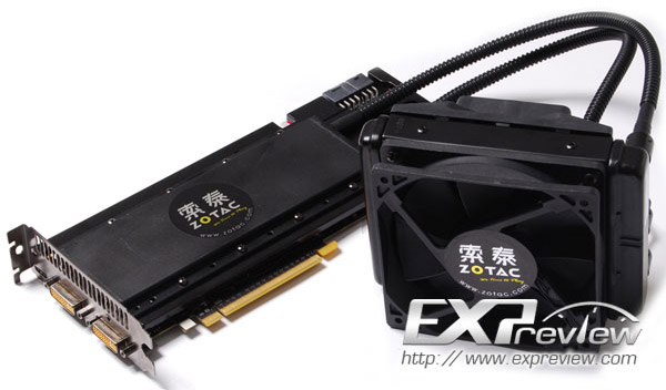 Видеокарта Zotac GeForce GTX 580 с СВО