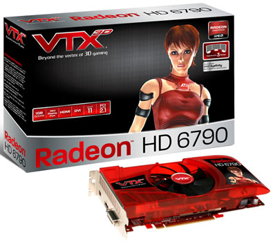 Видеокарта VTX3D Radeon HD 6790