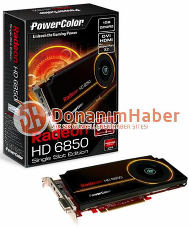 Видеокарта PowerColor Radeon HD 6850 Single Slot Edition