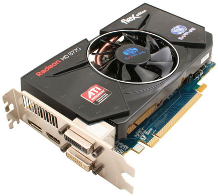 Видеокарта Sapphire Radeon HD 6770 Flex