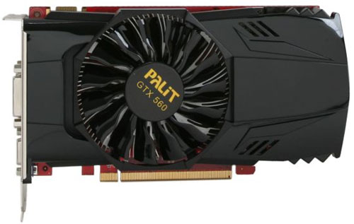 Видеокарта Palit GeForce GTX 560 Twin Frozr II