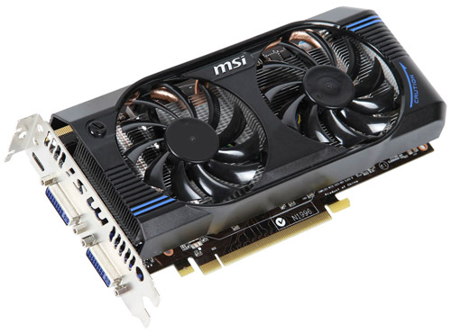 Видеокарта MSI GeForce GTX 560