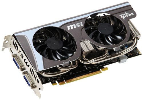 Видеокарта MSI GeForce GTX 560 Twin Frozr II