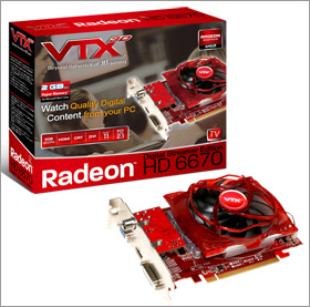 Видеокарта VTX3D Radeon HD 6670 Digital Streamer Edition