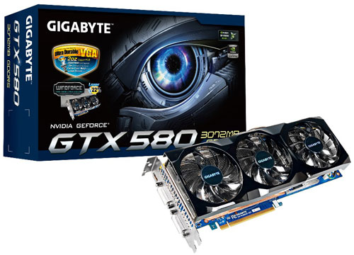 видеокарта Gigabyte GV-N580UD-3GI