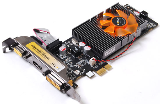 Видеокарта Zotac GeForce GT 520 (PCI-E x1)