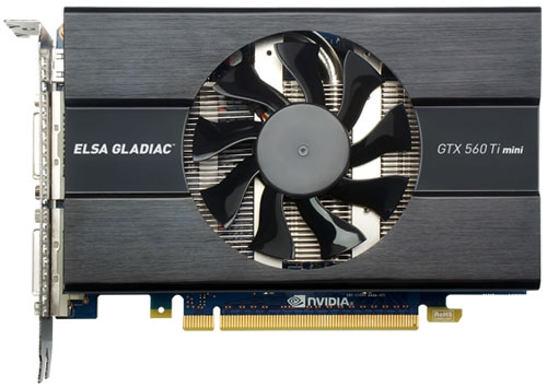 Видеокарта ELSA Gladiac GTX 560 Ti mini