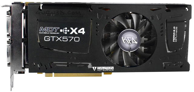 Видеокарта KFA2 MDT X4 GeForce GTX 570