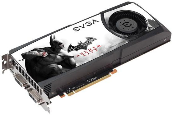 Видеокарта EVGA GeForce GTX 580 Superclocked Batman Arkham City Edition