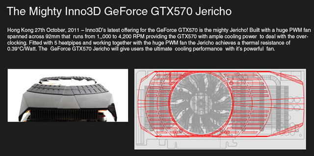 Видеокарта Inno3D GeForce GTX 570 Jericho