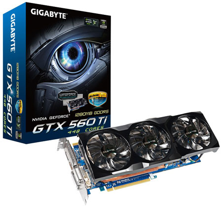 Видеокарта Gigabyte GV-N560448-13I