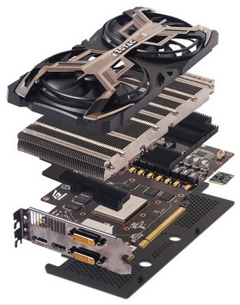 видеокарта Zotac GeForce GTX 560 Ti Extreme OC+ 