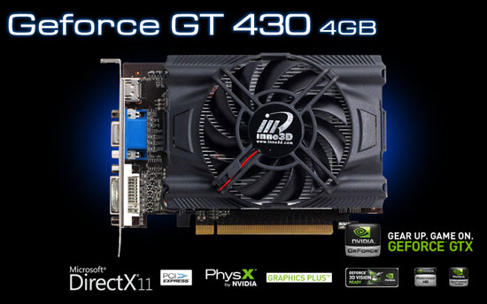 Видеокарта Inno3D GeForce GT 430