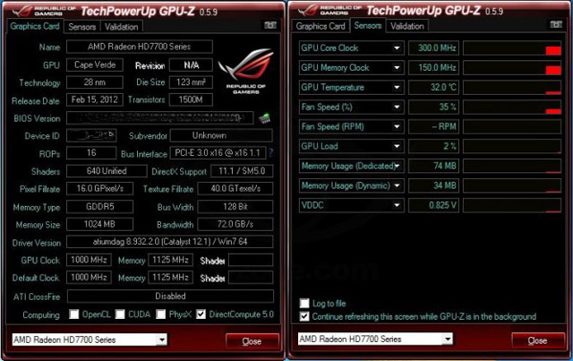 Radeon HD 7770 GPU-Z