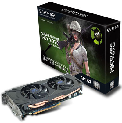 Видеокарта Sapphire Radeon HD 7870 GHz Edition OC