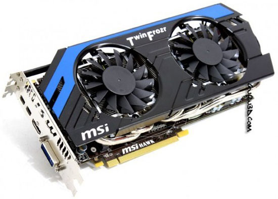 Видеокарта MSI Radeon HD 7870 Hawk