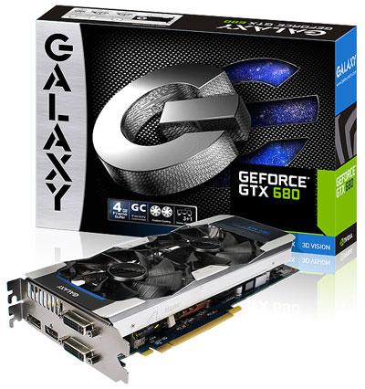 Видеокарта Galaxy GeForce GTX 680 4GB GC