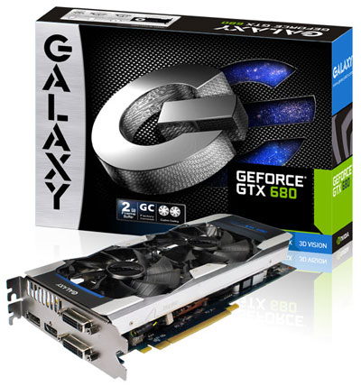 Видеокарта Galaxy GeForce GTX 680 GC