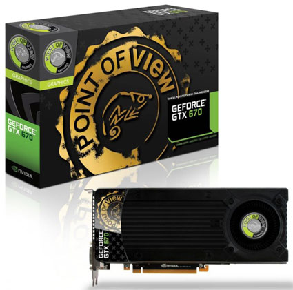 Point of View GeForce GTX 670