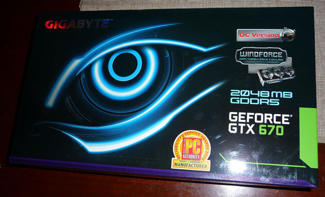 Gigabyte GeForce GTX 670 WindForce OC