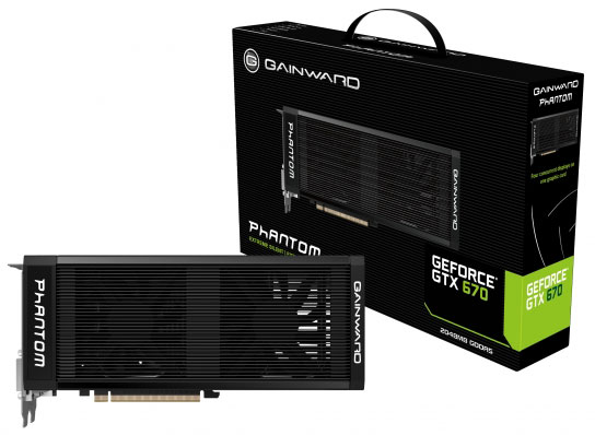 Видеокарта Gainward GeForce GTX 670 Phantom