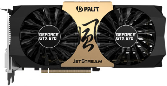 Видеокарта Palit GeForce GTX 670 JetStream