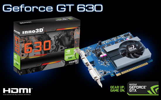 Видеокарта Inno3D GeForce GT 630