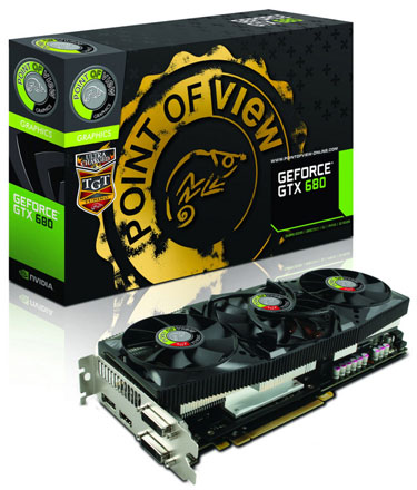 Видеокарта Point of View GeForce GTX 680 TGT UltraCharged Edition