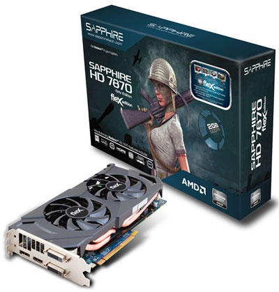 Видеокарта Sapphire Radeon HD 7870 FleX