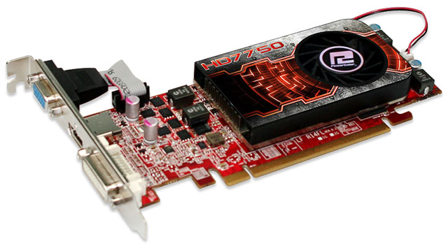 Видеокарта PowerColor Radeon HD 7750 LP