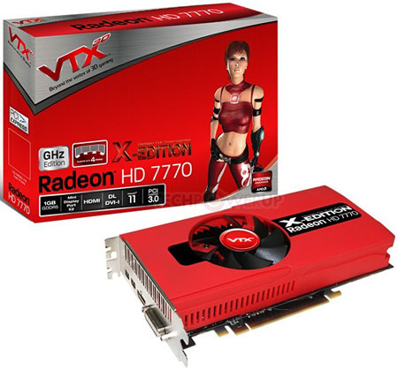 Видеокарта VTX3D Radeon HD 7770 X-Edition