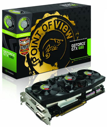 Видеокарта Point of View/TGT GeForce GTX 680 Beast