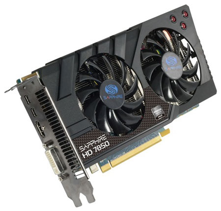 Видеокарта Sapphire Radeon HD 7850 2GB