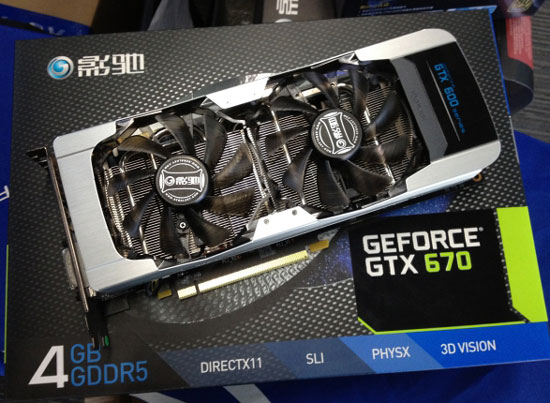 Видеокарта Galaxy GeForce GTX 670 GC Edition 4GB