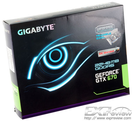 Видеокарта Gigabyte GeForce GTX 670 WindForce 2X