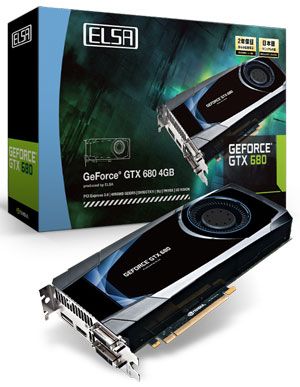 Видеокарта ELSA GeForce GTX 680 4GB