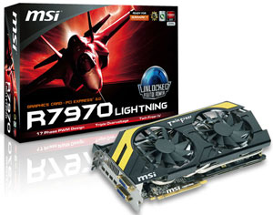 Видеокарта MSI Radeon HD 7970 Lightning