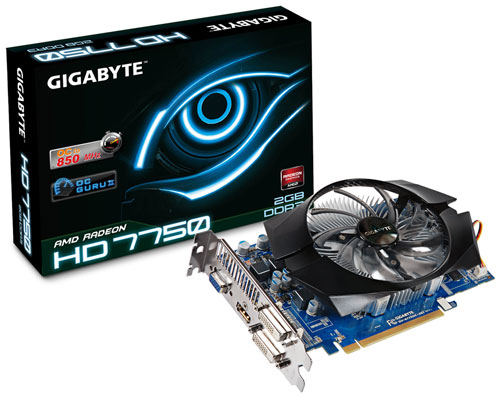 Видеокарта Gigabyte Radeon HD 7750 DDR3