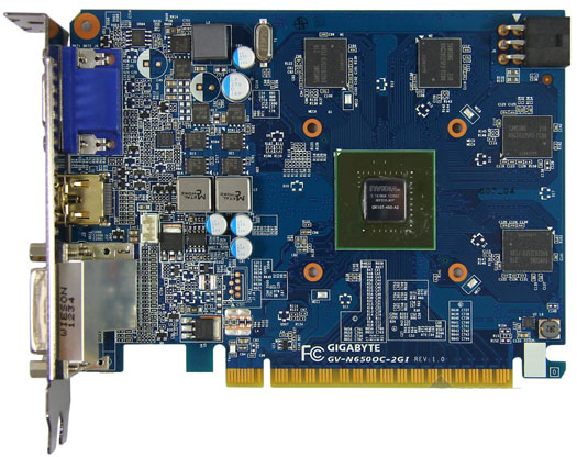 Видеокарта Gigabyte GeForce GTX 650 2GB OC