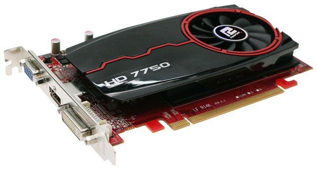 Видеокарта PowerColor Radeon HD 7750 DDR3