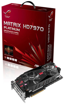 Видеокарта Asus Matrix HD 7970 Platinum