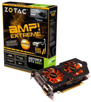 Видеокарта Zotac GeForce GTX 660 Ti AMP! Extreme Edition