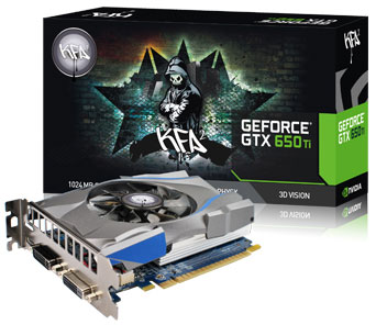 Видеокарта KFA2 GeForce GTX 650 Ti EX OC