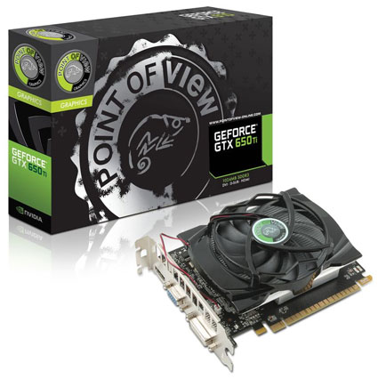 Видеокарта Point of View GeForce GTX 650 Ti