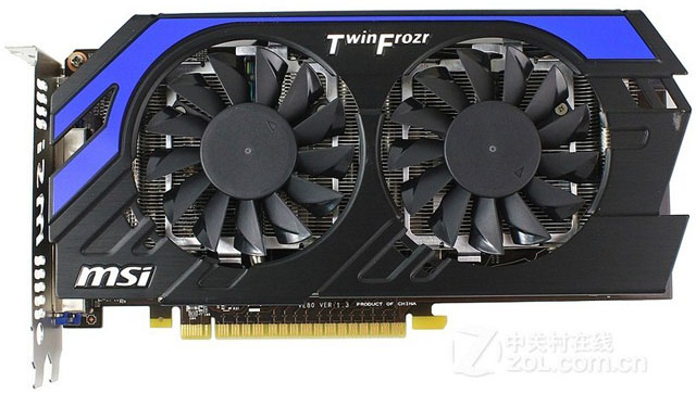 видеокарта MSI GeForce GTX 650 Ti Hawk