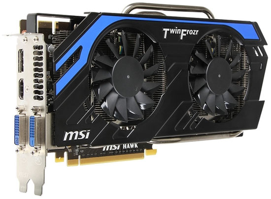 Видеокарта MSI GeForce GTX 660 Hawk